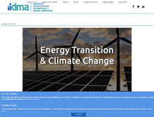 Tablet Screenshot of iidma.org